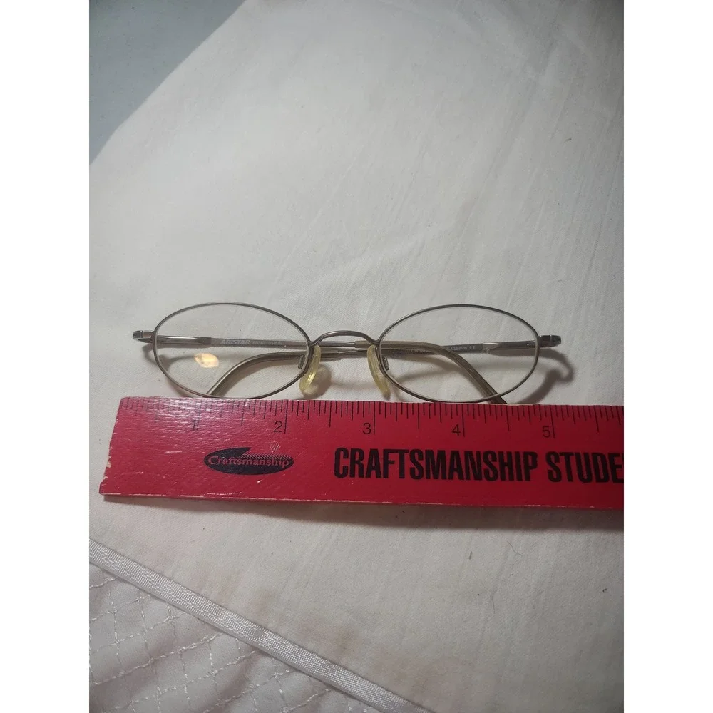 Aristar 6936 Oval Eyeglasses Bronze Metal Frames 48-20-135 Color 036 Mens Womens